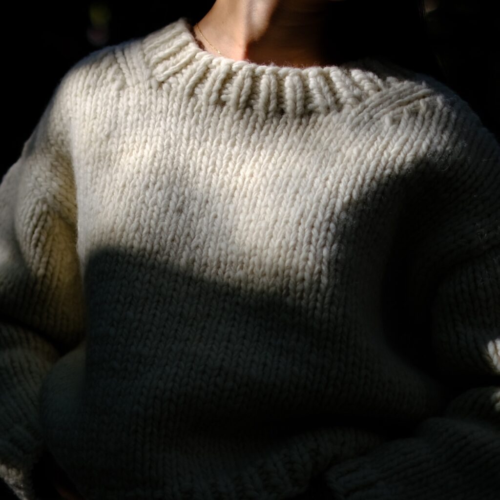 comm.arch.】Hand Knitted Chunky P/O-Limited Model - SOMBRELO